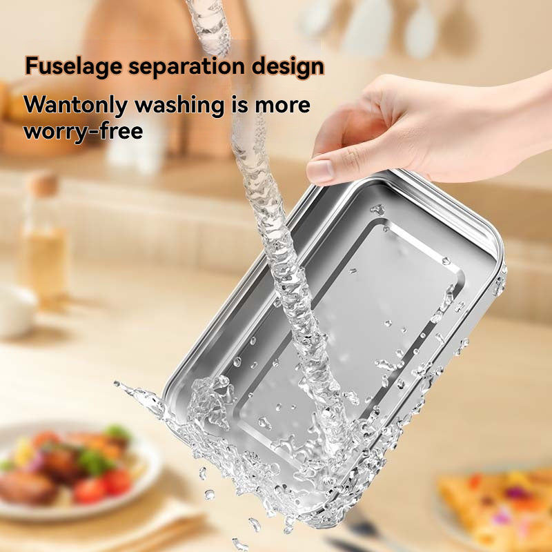Electric Heating Stainless Steel Insulated Lunch Box
