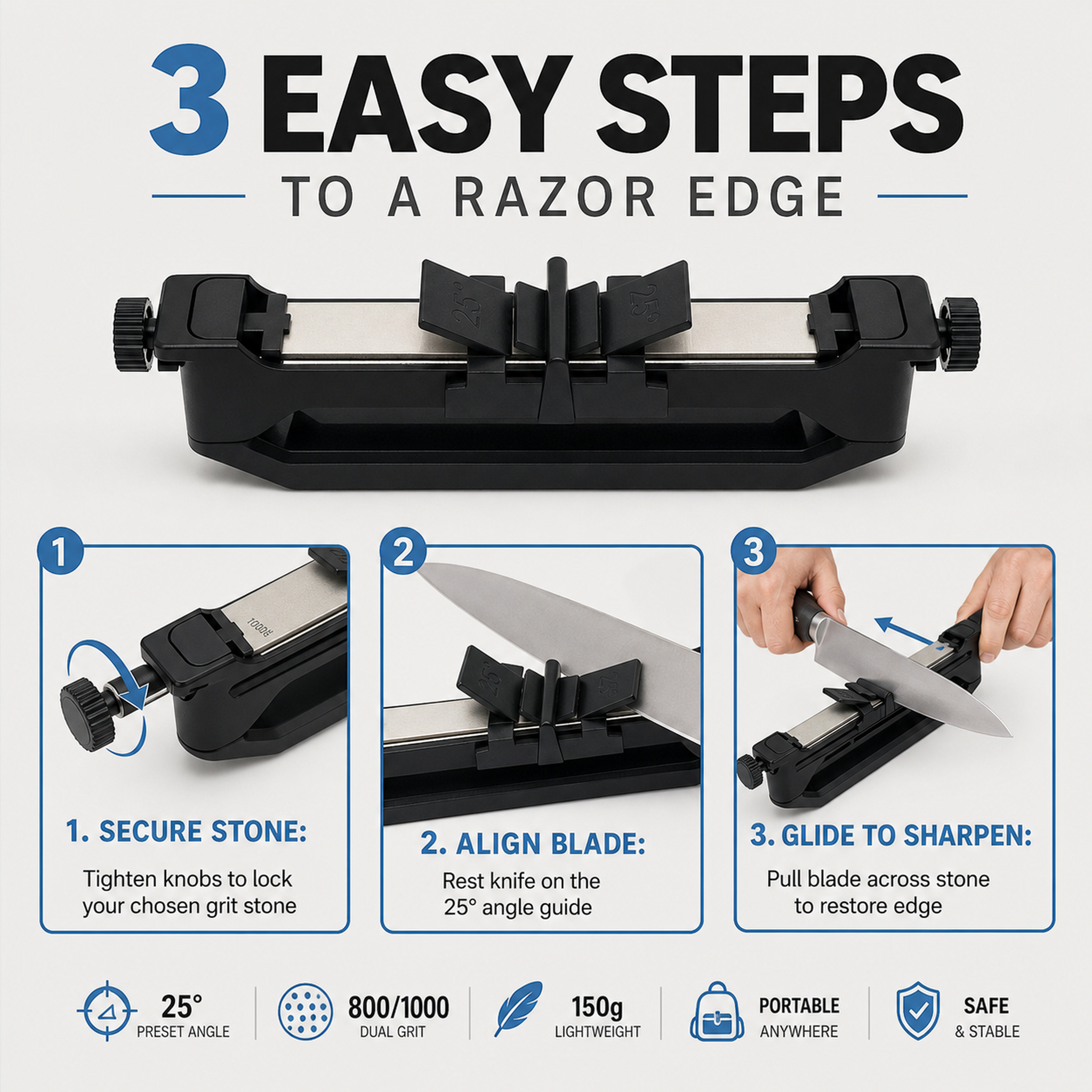 🔪✨ Venture Precision Knife Sharpener