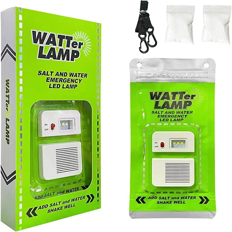 🌞HOT SALE 49% OFF✨Emergency Light Salt Water Lamp💦⚡