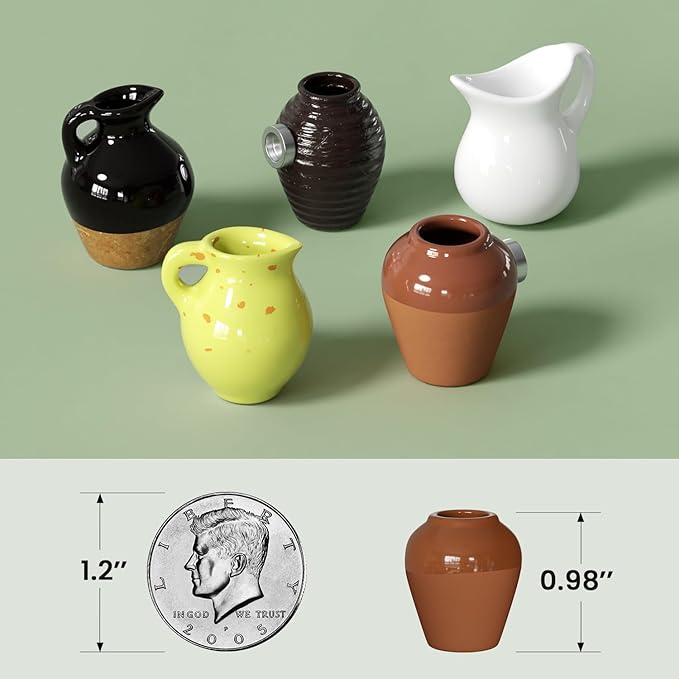 🔥LAST DAY 49% OFF🌸Cute Plant Ceramic Vase Fridge Magnets