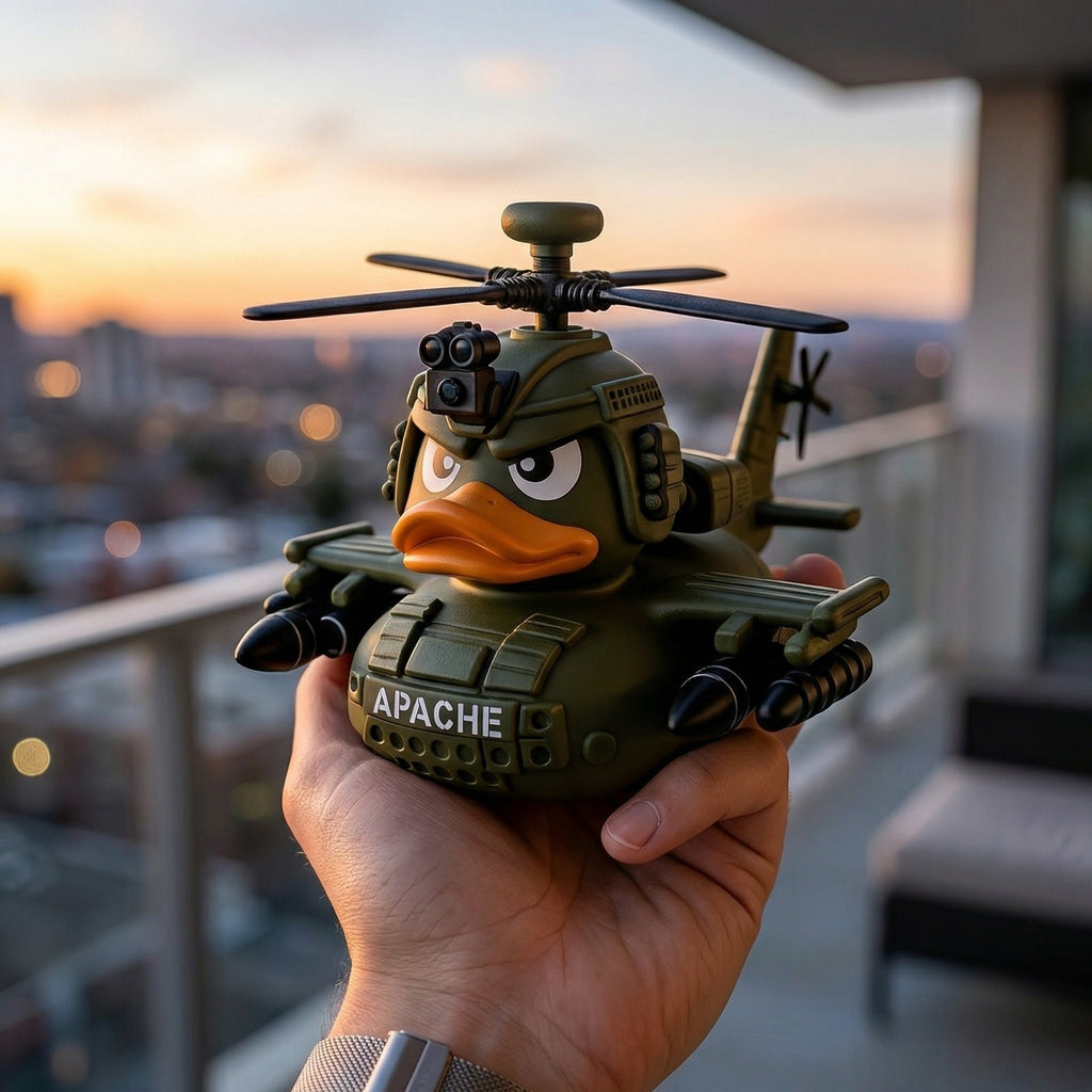 AH-64 Apache Rubber Duck – Tactical Quack Attack!