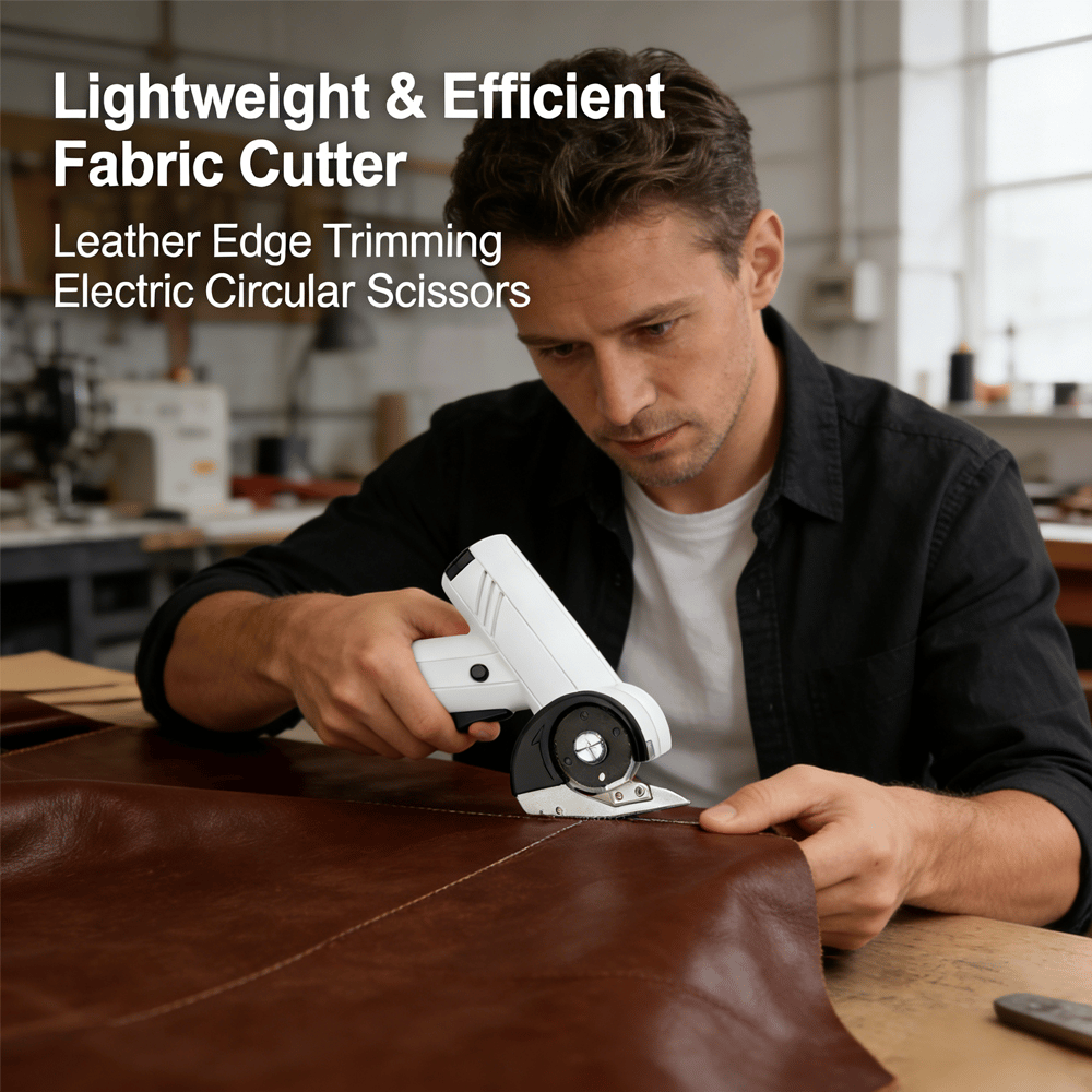 Cordless Heavy-Duty Fabric Shears – Precision Cutting for Carpet, Cardboard, & Thick Textiles ✂️📦