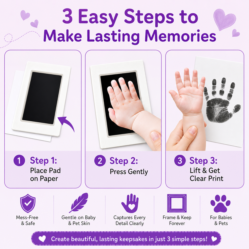 Newborn Limb Print Keepsake Kit