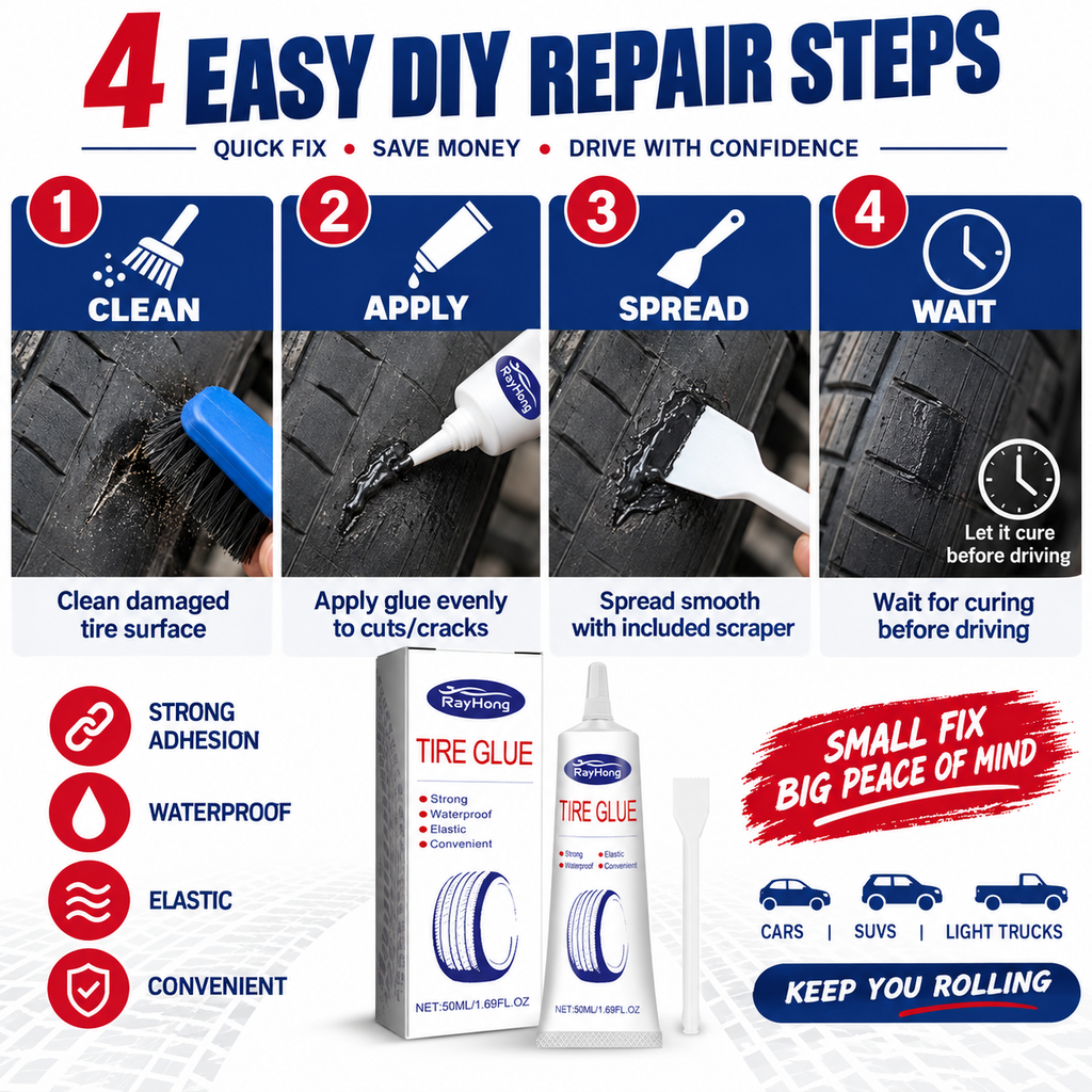 Liquid Rubber Tire Repair Sealant