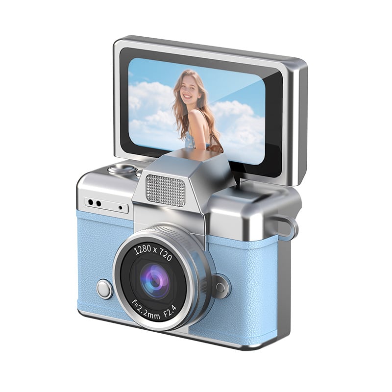 Y2K Pocket Mini Digital Camera 📸 1.47" LCD Screen Compact Photo & Video Cam (No TF card)