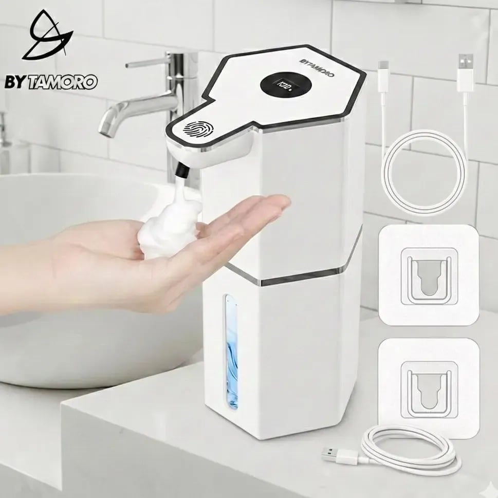 24-Hour Flash Deal⏰ Automatic Foaming Soap Dispenser (12oz) | Smart, Hygienic & Rechargeable 🔋