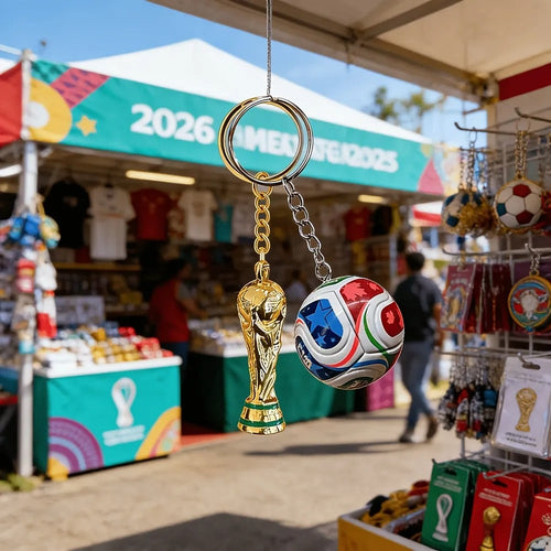 2026 FIFA World Cup USA-MEX-CAN Keychain: Carry the Spirit of the Game Everywhere ✨