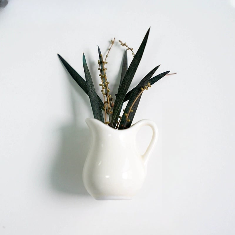 🔥LAST DAY 49% OFF🌸Cute Plant Ceramic Vase Fridge Magnets