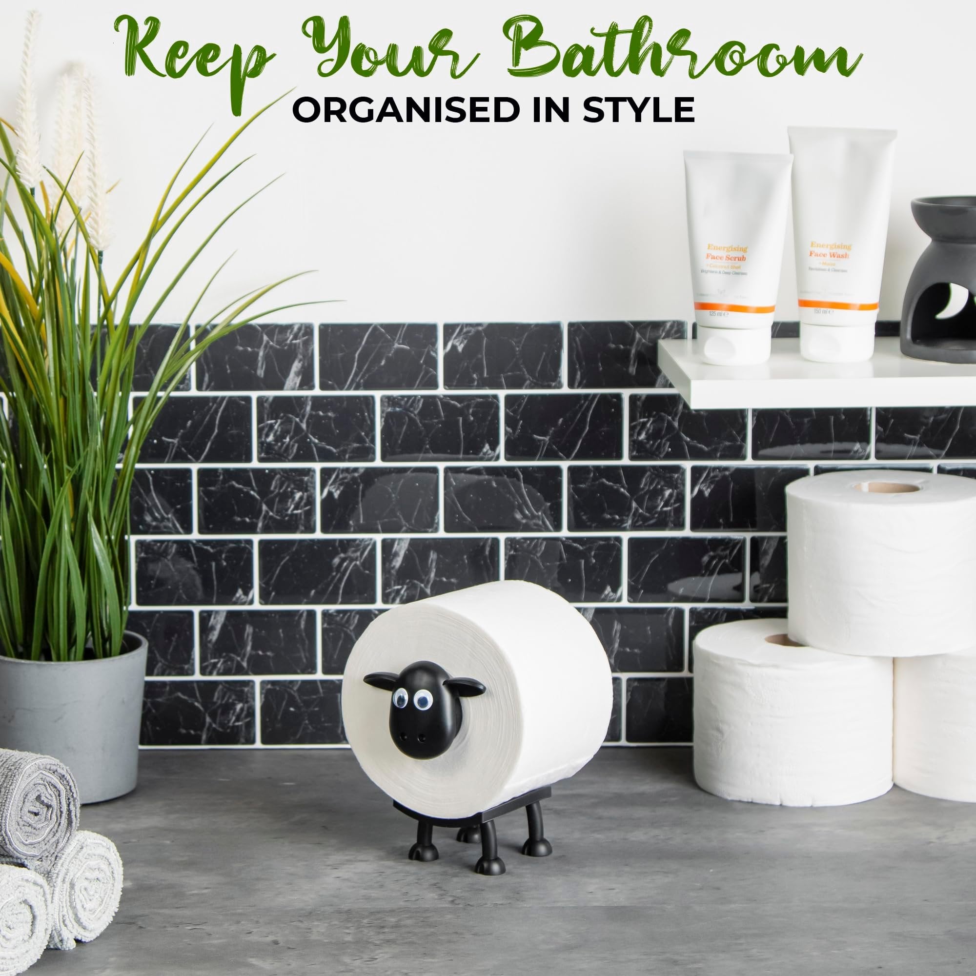 🔥Last Day 49% OFF🎁Sheep Toilet Roll Holder - Funny Toilet Paper Holder