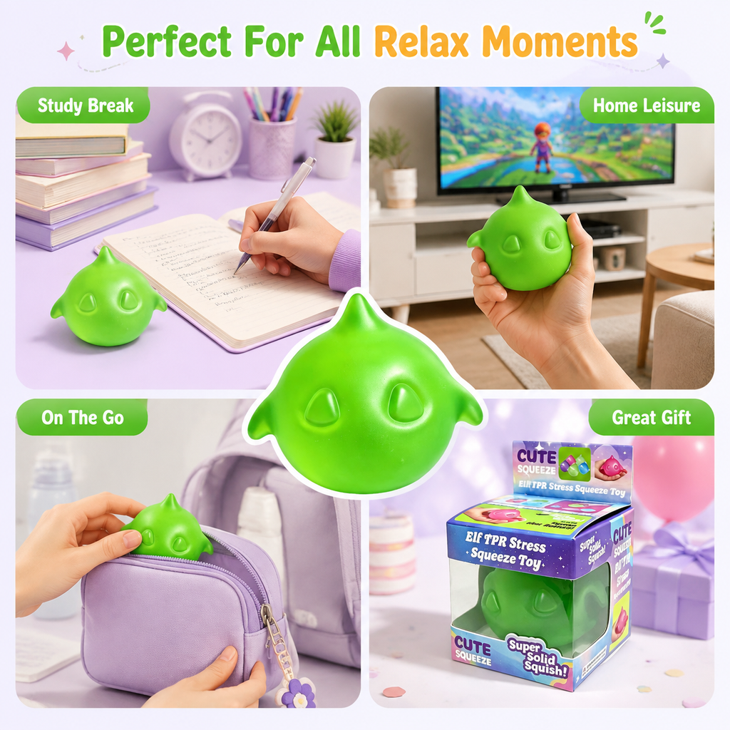 Elf slow rebound pinch music toy