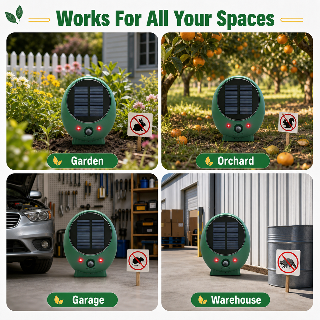 Solar Animal Repeller Deterrent