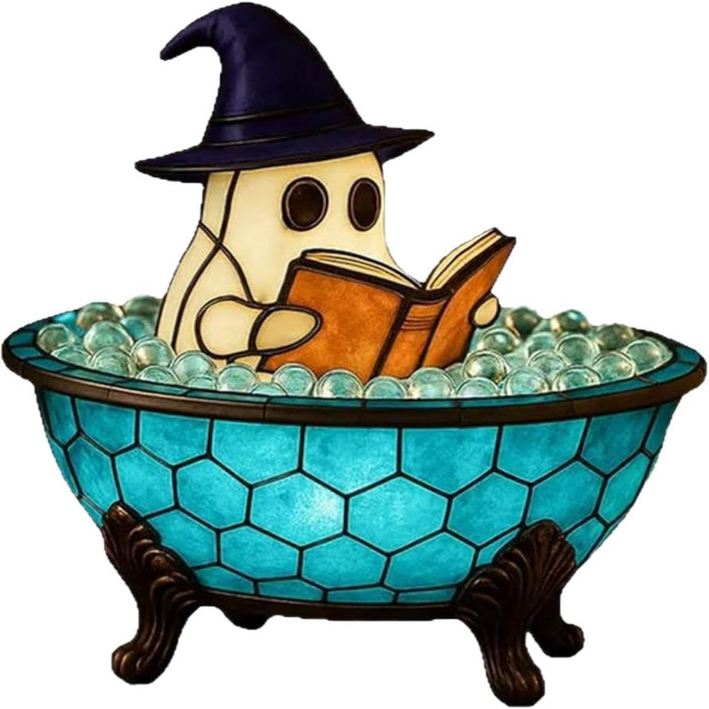 LED Bubble Bath Lamp Halloween Night Light