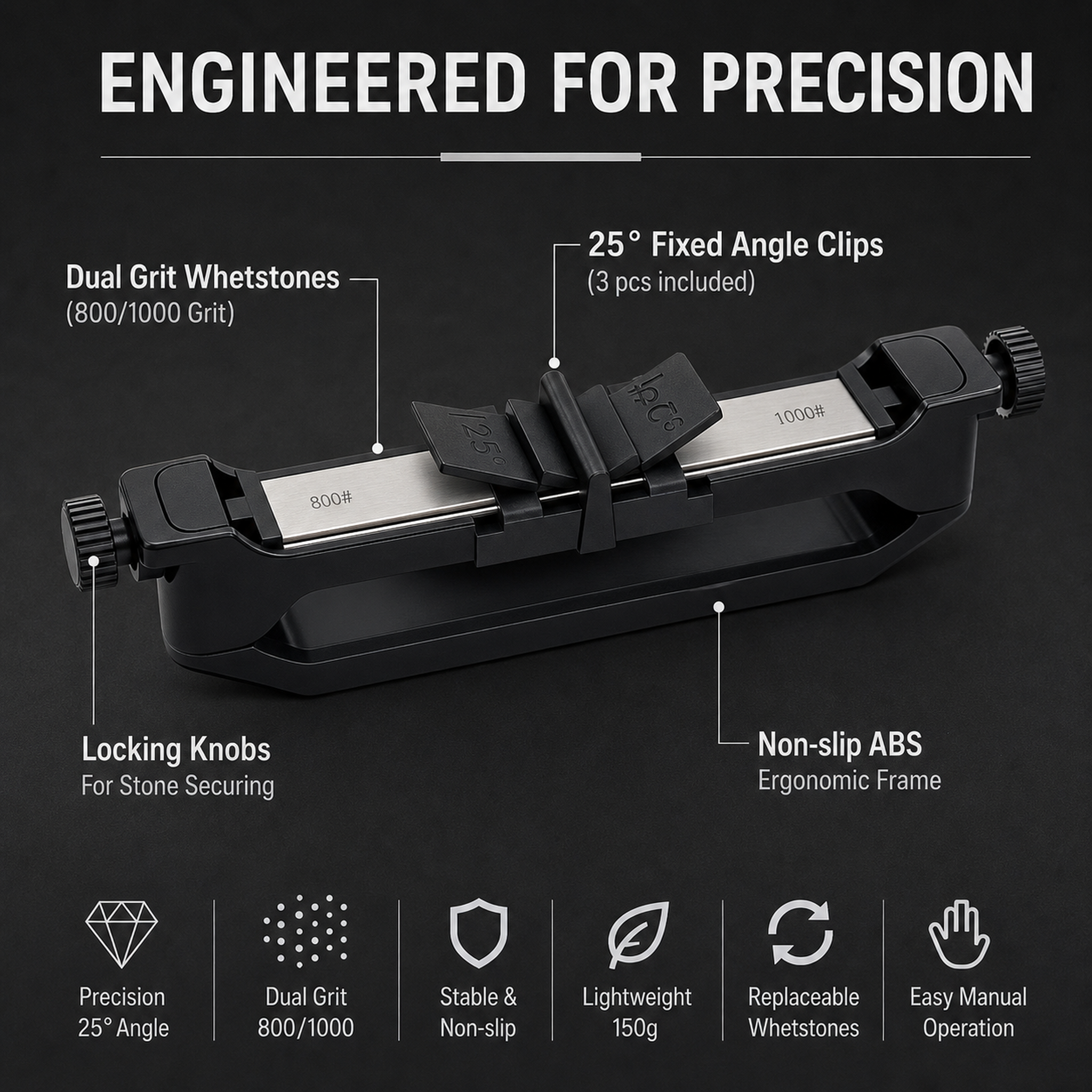 🔪✨ Venture Precision Knife Sharpener