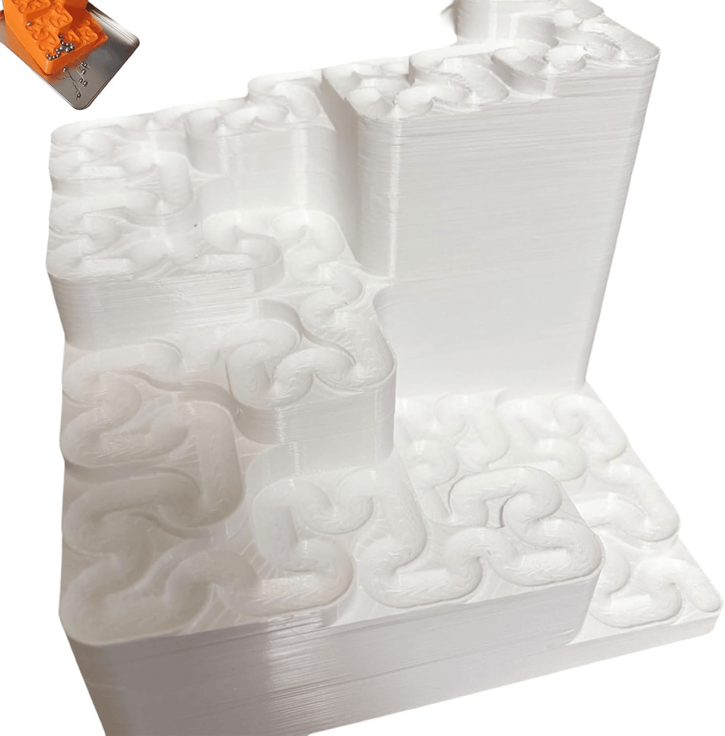 3D Printed Hilbert Curve Marble Run