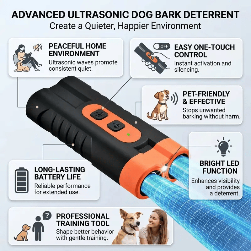 Ultrasonic Dog Barking Deterrent