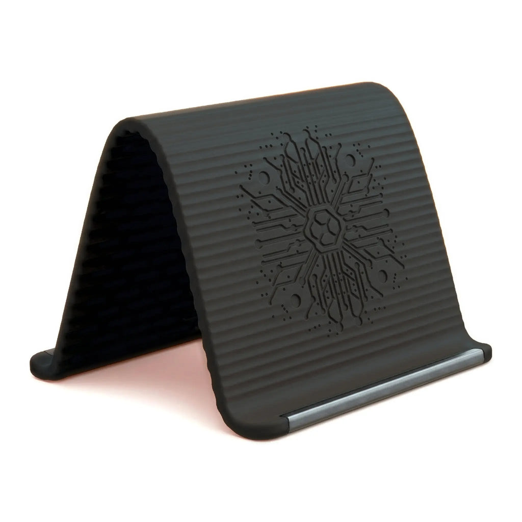 Flexible Silicone Aluminum Phone holder stand, Bendable Rollable Foldable Design