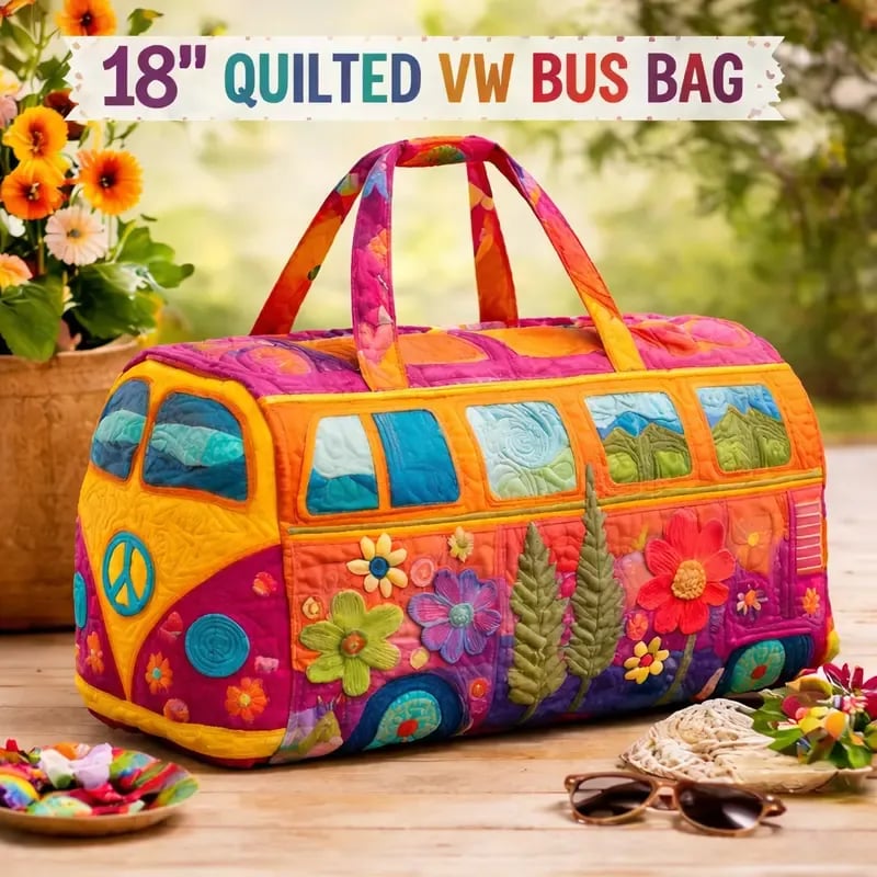 🔥HOT SALE 49% OFF🌿Unisex Boho Quilted Weekender Travel Bag✨