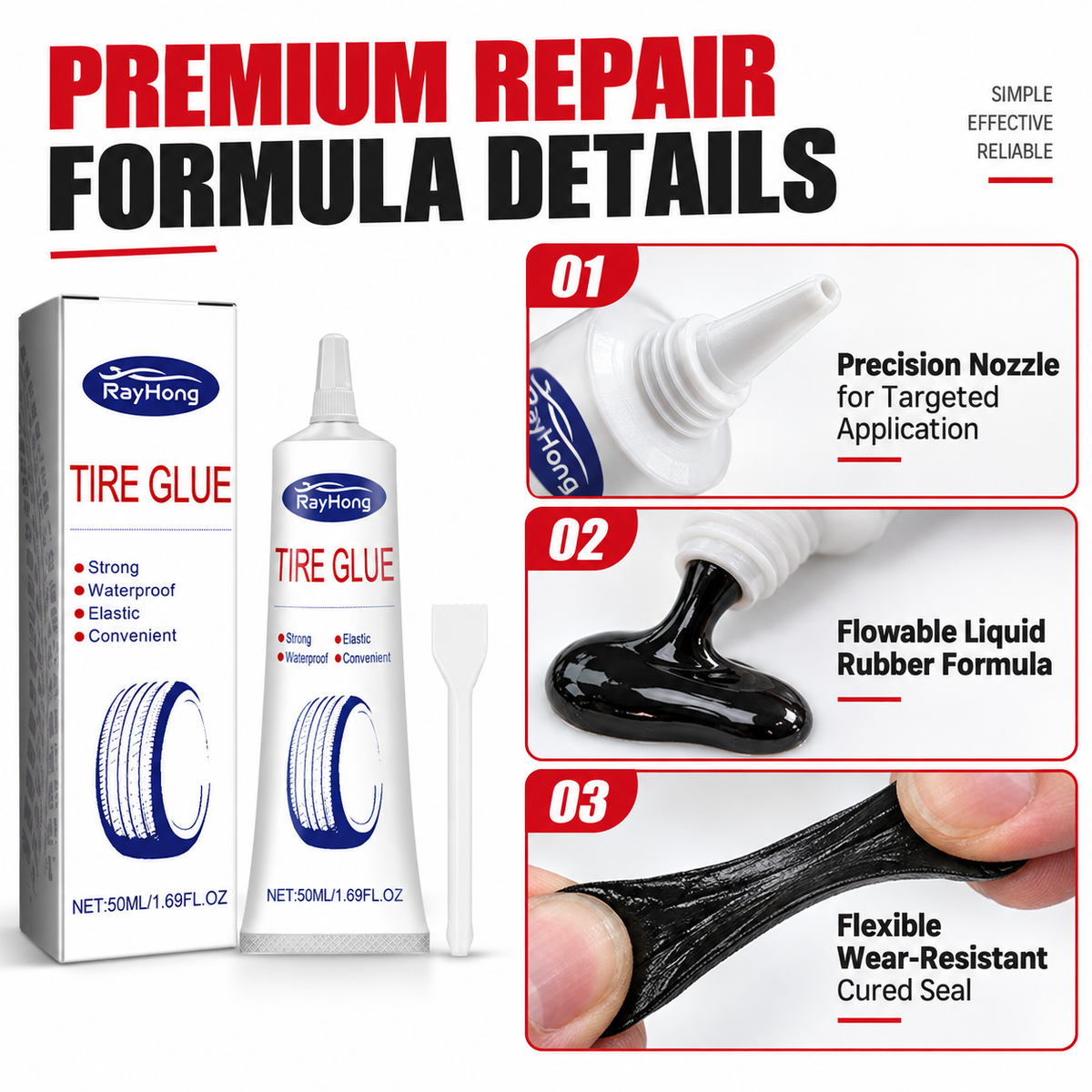 Liquid Rubber Tire Repair Sealant