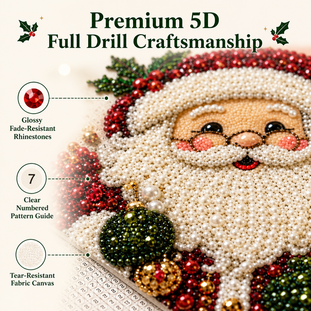 Adult Christmas Diamond Painting Set