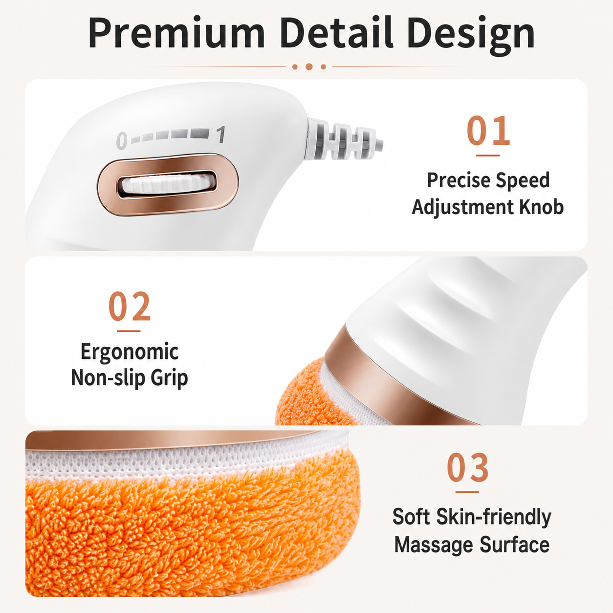 Handheld Electric Body-Sculpting Massager (with Adjustable Speed)