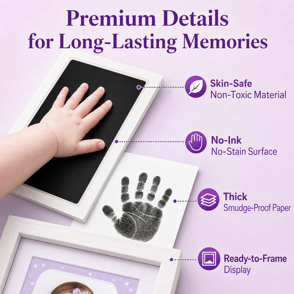 Newborn Limb Print Keepsake Kit