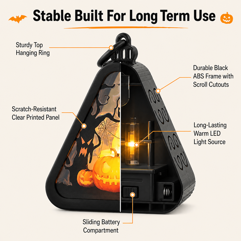 Halloween decorations portable jack-o-lanterns tabletop ornaments