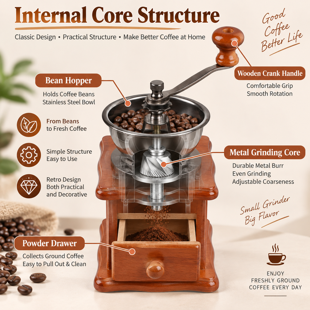 Manual Coffee Bean Grinder