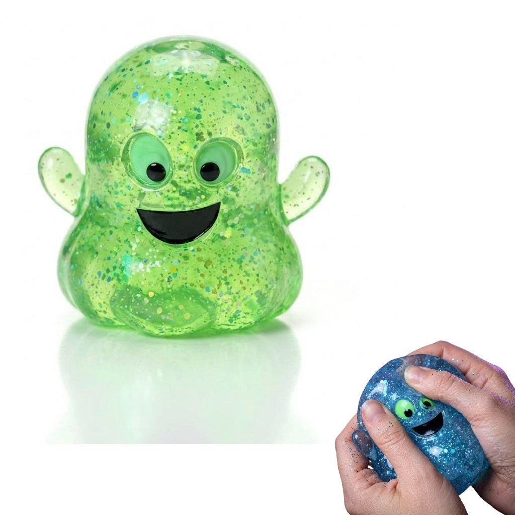 Stress-relieving ghost-shaped slow-rebound soft and cute fingertip toy