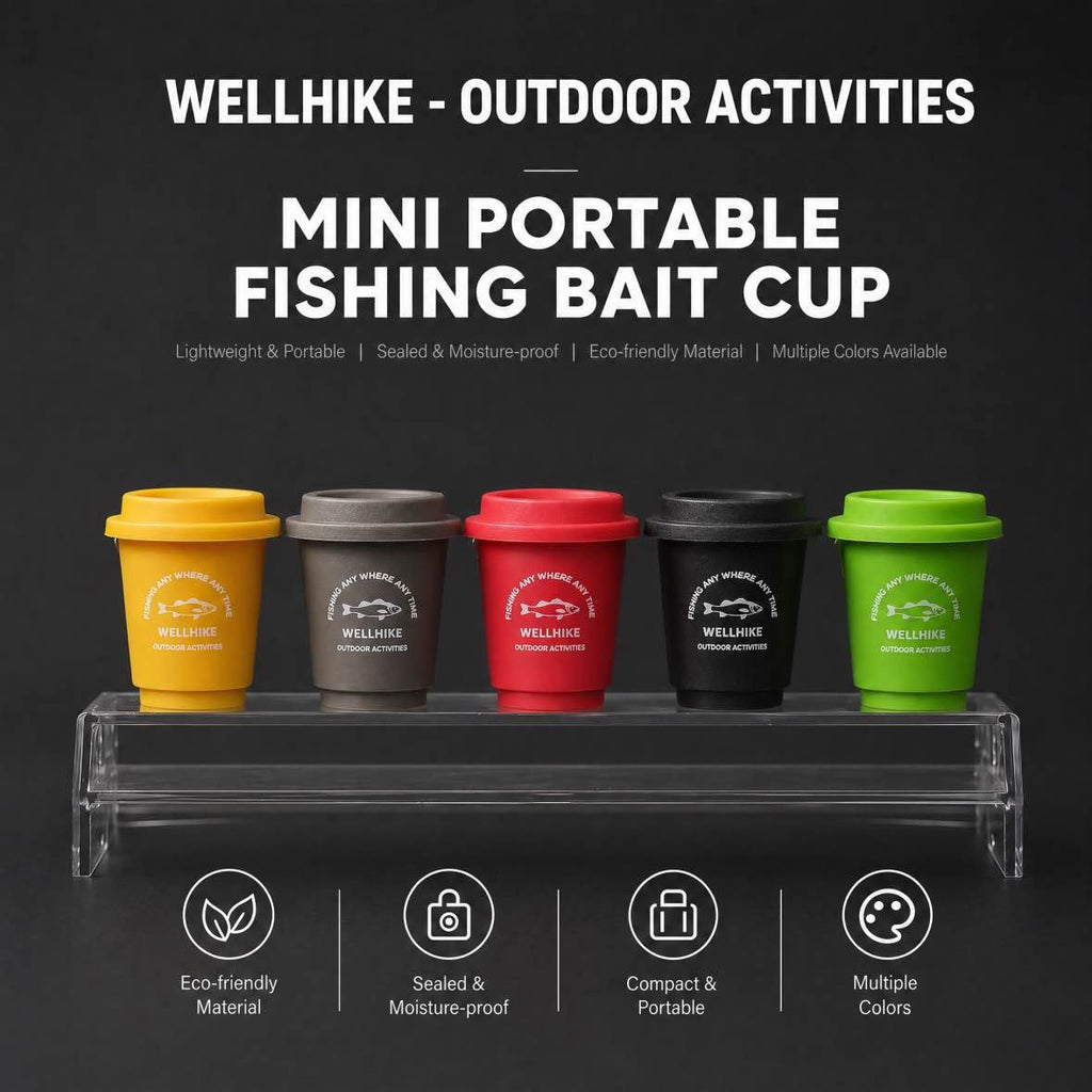 🎣 High-Elasticity Gluten Bait Cup 🐟 Natural Scent Wild Attractant