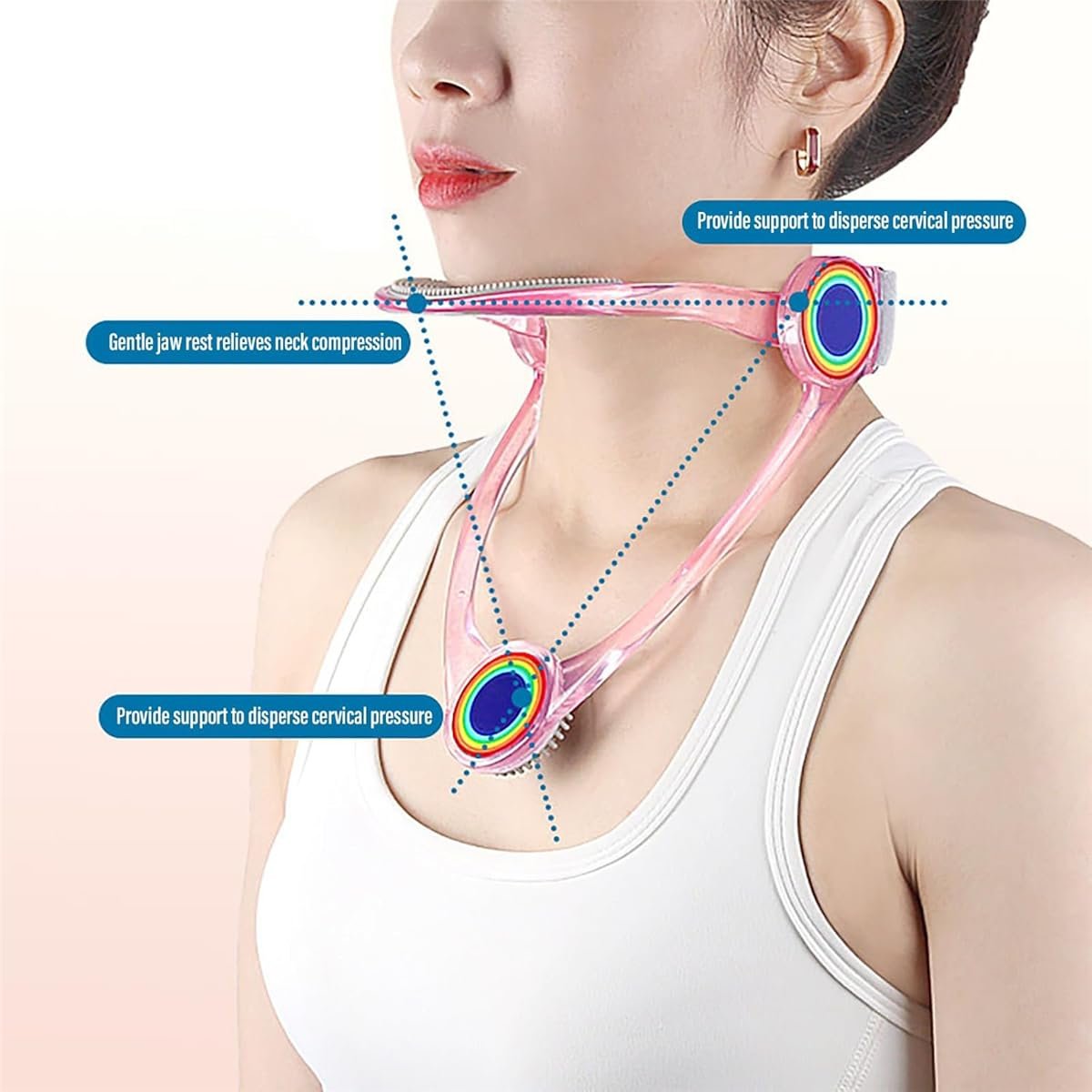 😍Adjustable Neck Support - Neck Brace Cervical Collar