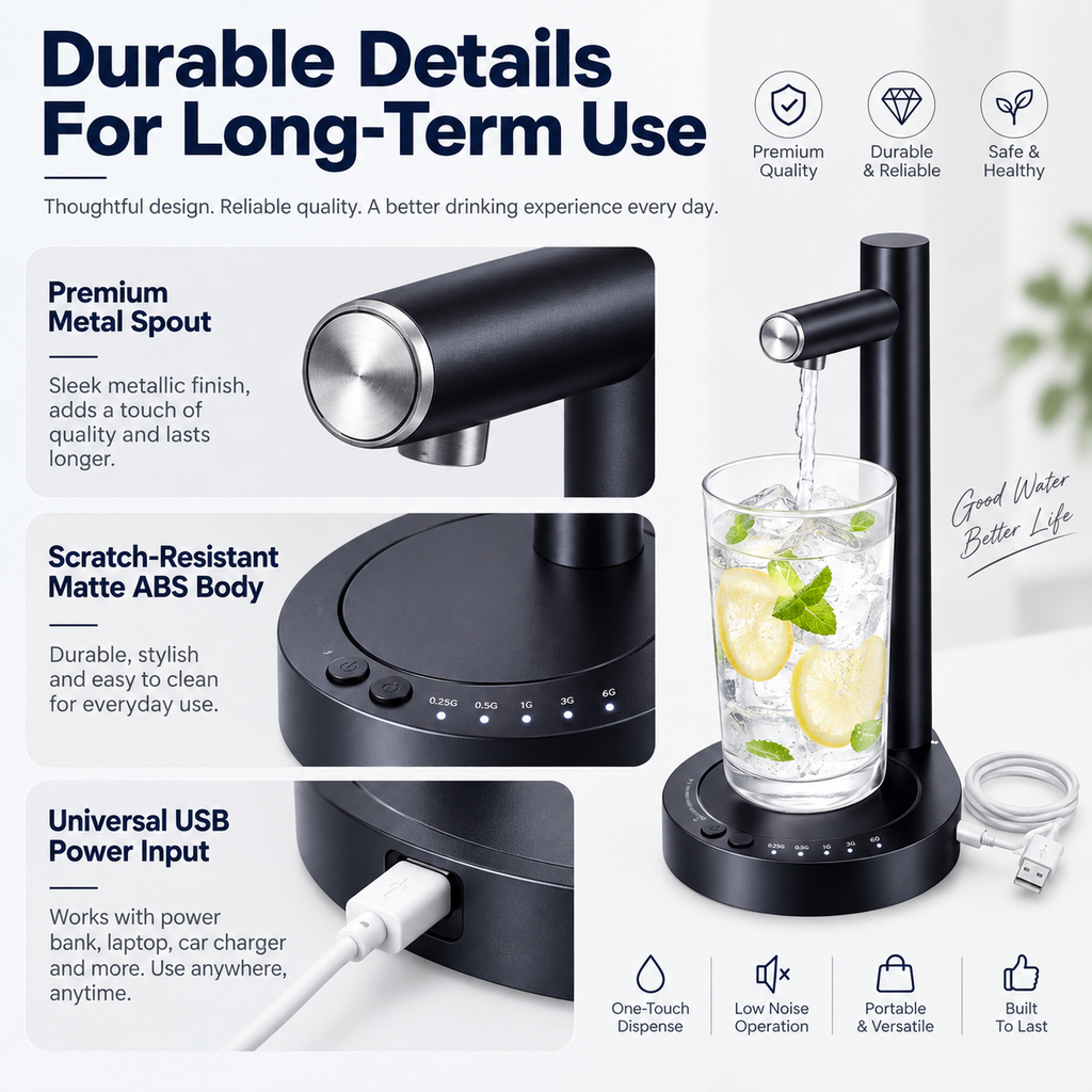 USB Electric Water Dispenser Pump
