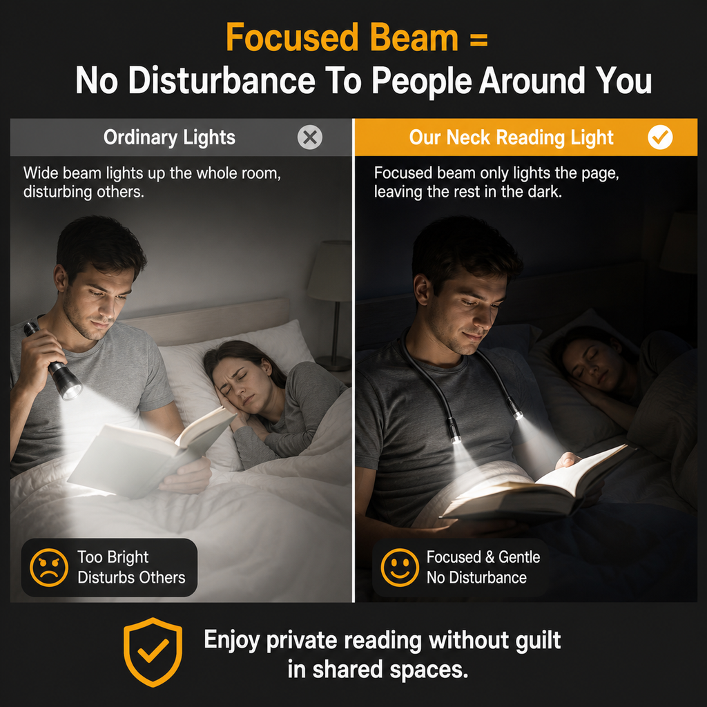 Rechargeable LED Book Light