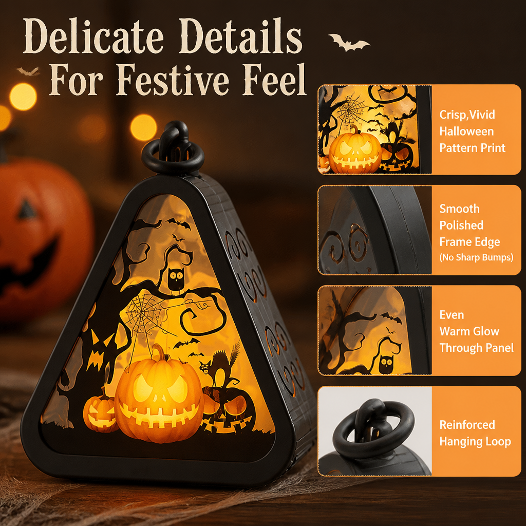 Halloween decorations portable jack-o-lanterns tabletop ornaments