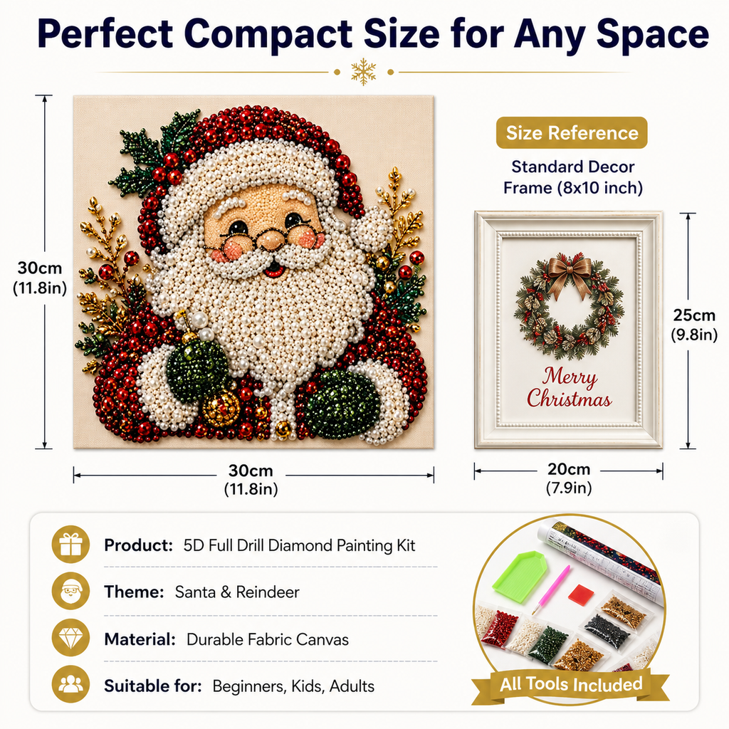 Adult Christmas Diamond Painting Set