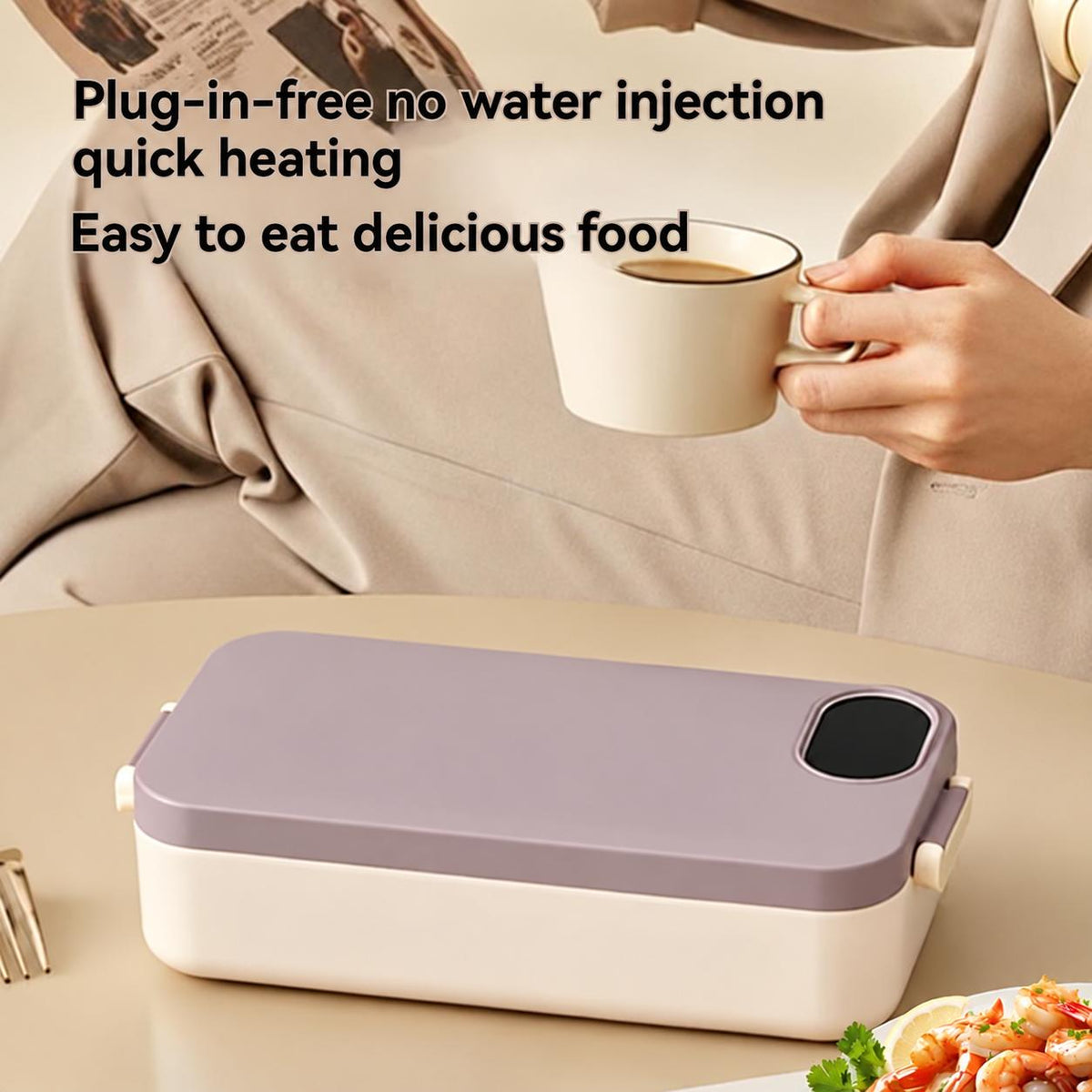Electric Heating Stainless Steel Insulated Lunch Box