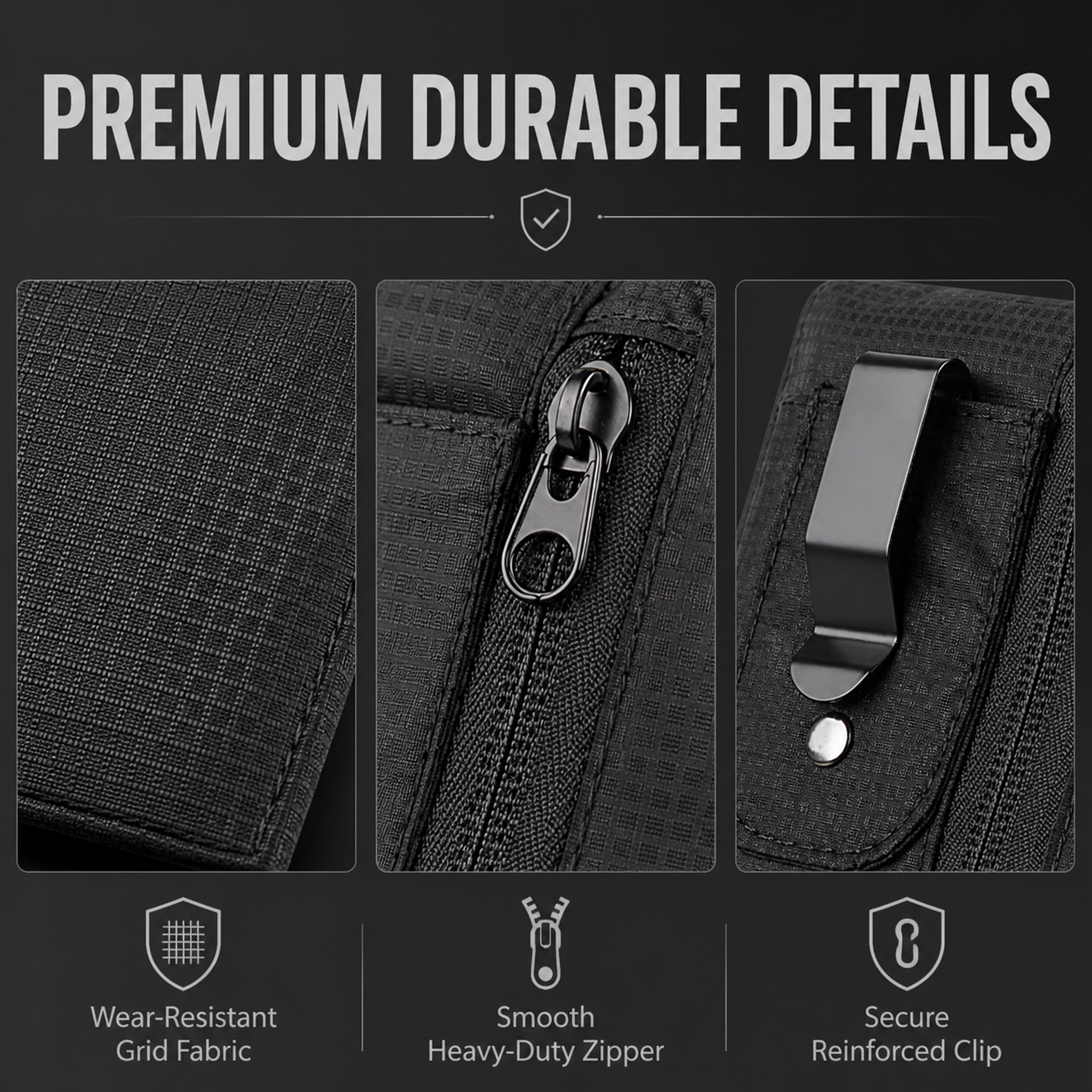 RFID-blocking travel wallet
