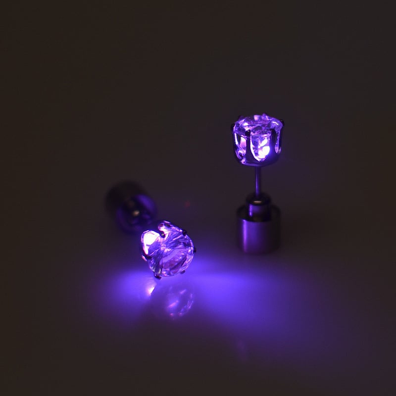 🔥Christmas Early Discount 40% Off✨🎅LED Earrings, Light Up Stud Earrings🌟