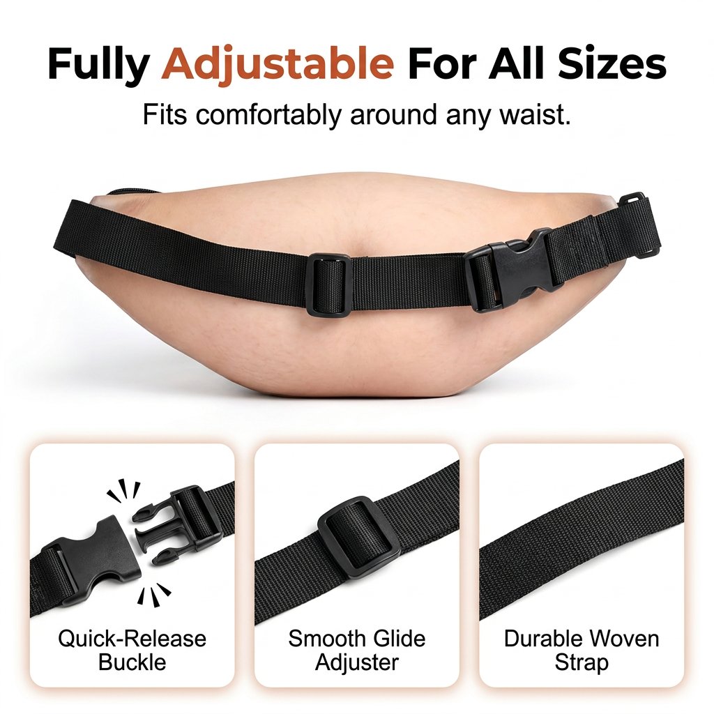 Oohho™ Funny Pot-Belly Waist Pack — A Hilarious Gag Gift