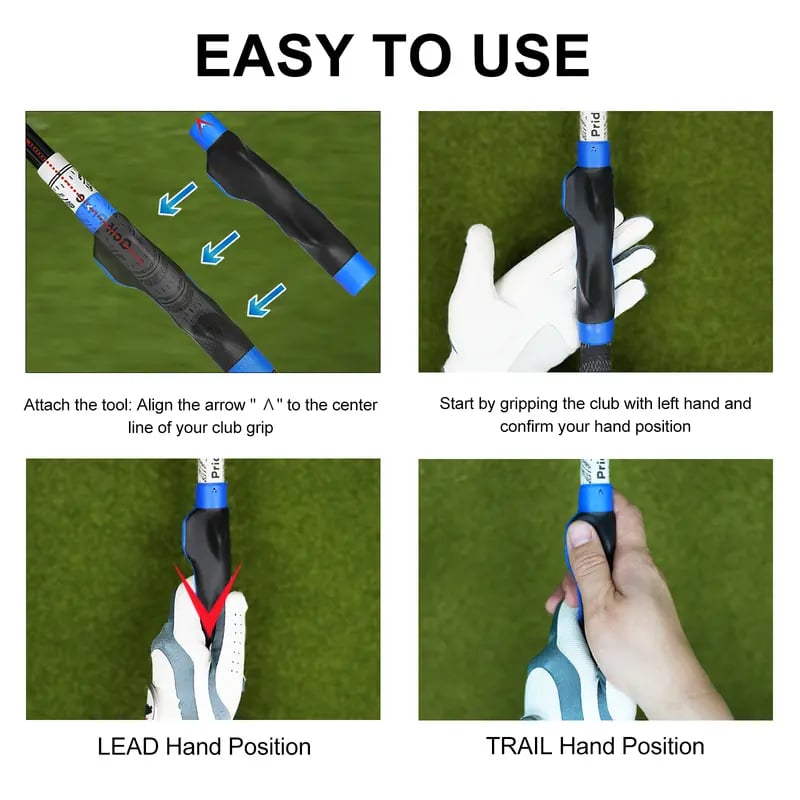 🔥HOT SALE 49% OFF - ⛳ Master the Pro Grip 🏌️‍♂️ Golf Grip Training Aid – Precision Hand Positioner for Consistent Swings