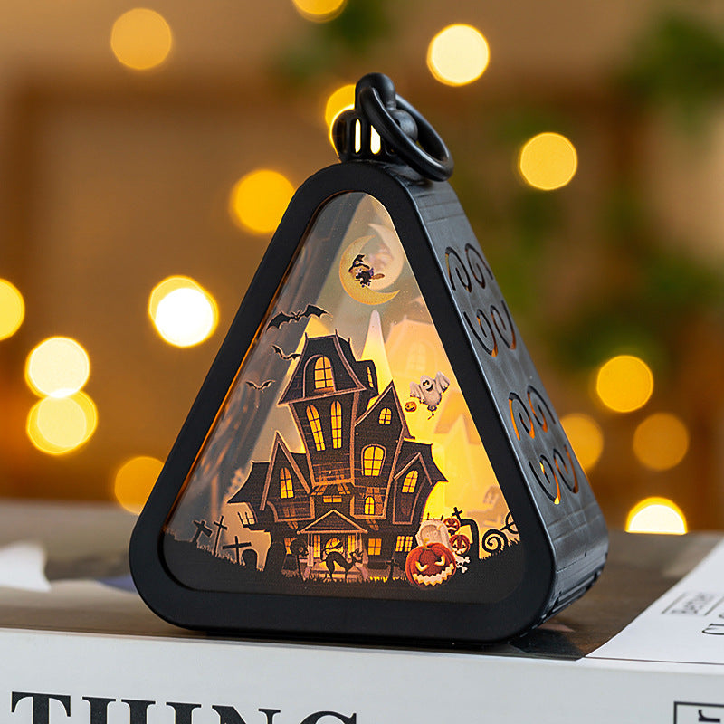 Halloween decorations portable jack-o-lanterns tabletop ornaments