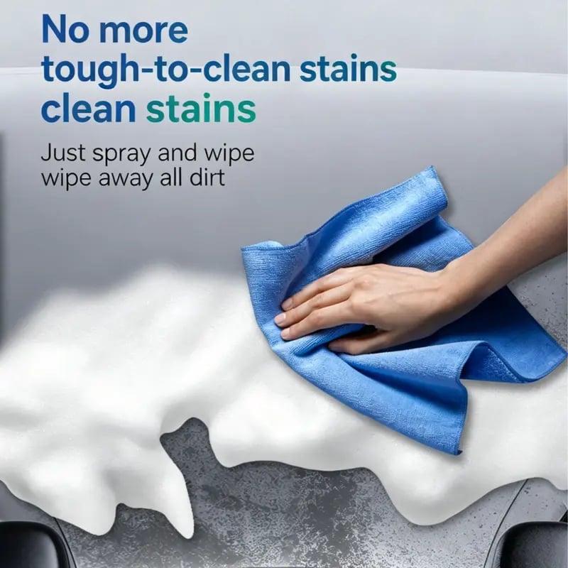 ⏰ Deep Cleaning Foam For Car Interiors And Home Furnishings