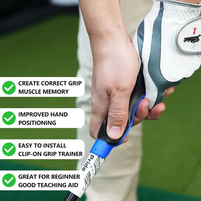 🔥HOT SALE 49% OFF - ⛳ Master the Pro Grip 🏌️‍♂️ Golf Grip Training Aid – Precision Hand Positioner for Consistent Swings