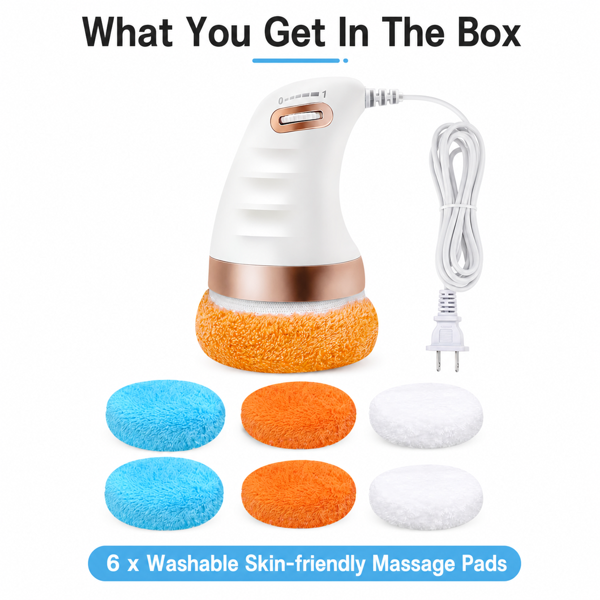 Handheld Electric Body-Sculpting Massager (with Adjustable Speed)