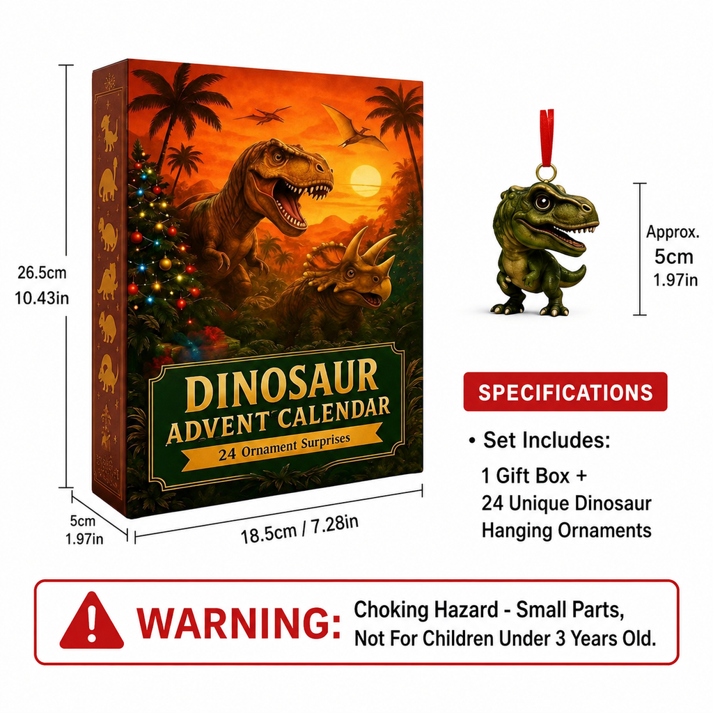 Calendar Dinosaur Blind Box