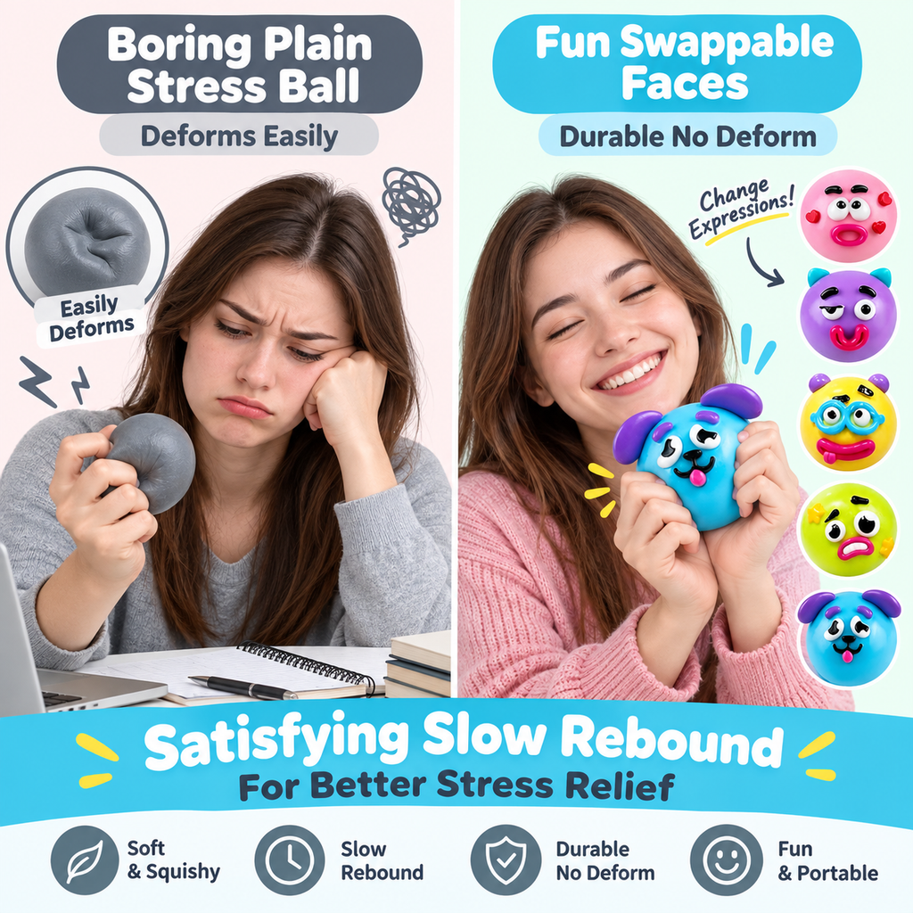 Slow rebound decompression ball