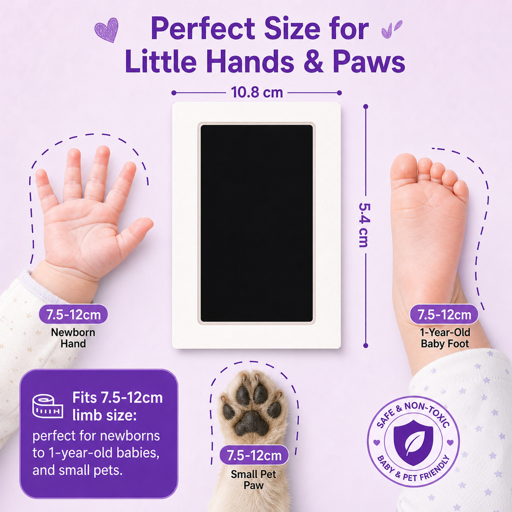 Newborn Limb Print Keepsake Kit