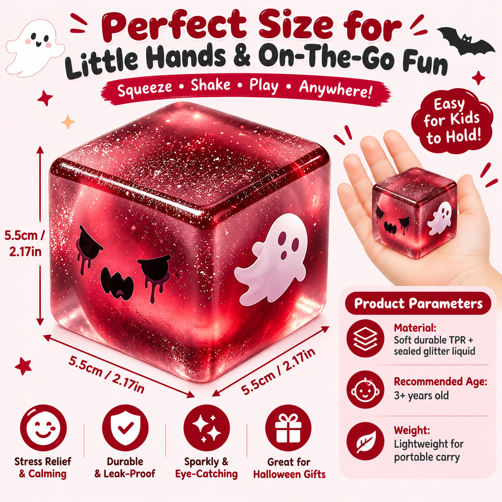 Halloween-themed stress-relief and venting toys