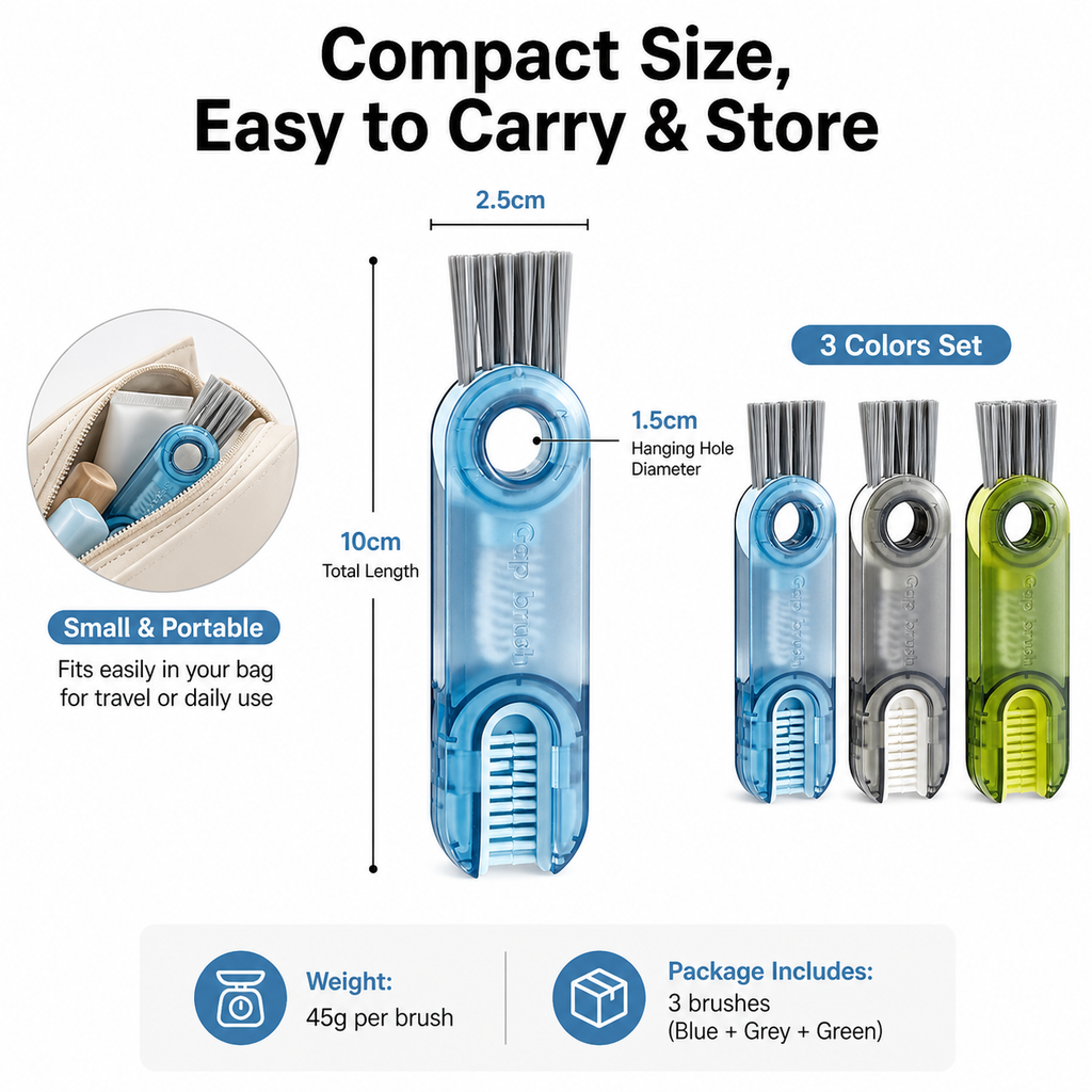 Multifunctional Gap Cleaning Brush