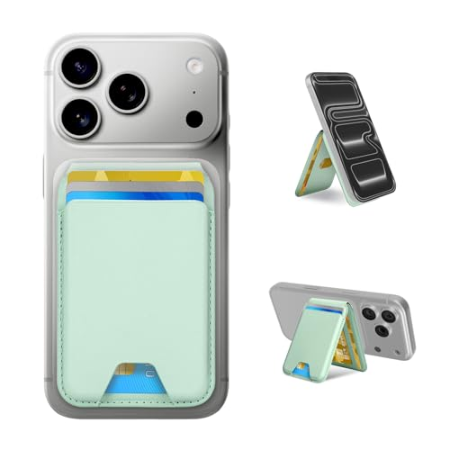 Magnetic leather phone case (with adjustable bracket) Magnetic clip
