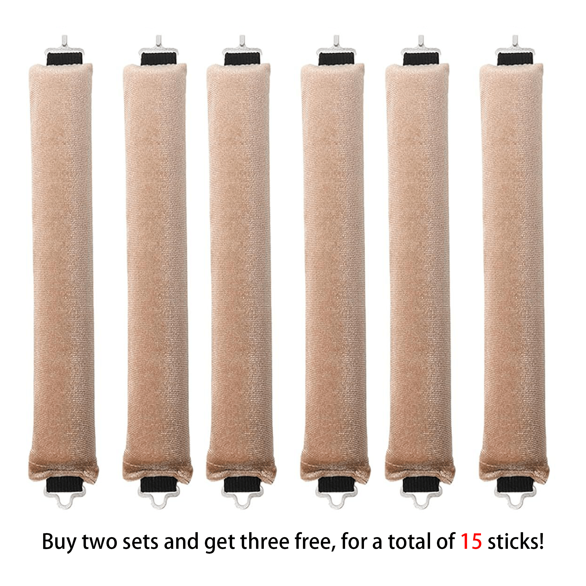 ✨ 1.2in Thickened Velvet Heatless Curler | No Heat No Damage ✨